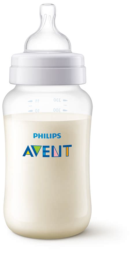 Philips Avent Anti-Colic Clear 11-oz Baby Bottle, BPA-Free - Walmart.com