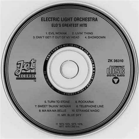 Electric Light Orchestra - ELO's Greatest Hits (1979) {1986, US Press} / AvaxHome