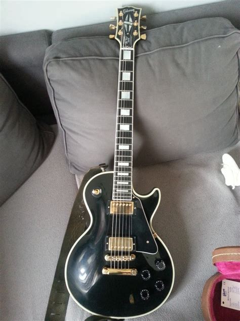 Photo Gibson Les Paul Custom Black Beauty : Gibson Les Paul Custom ...