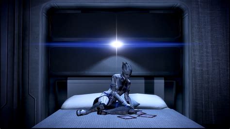 Mass Effect 3 Liara Studying Dreamscene by droot1986 on DeviantArt