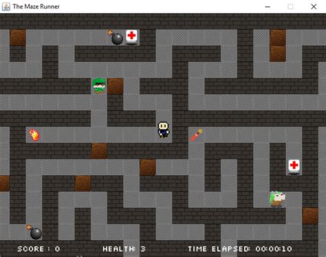 GitHub - SherifRafik/maze-runner: The primary objective of the player is to escape the maze ...