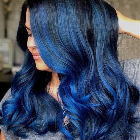 Midnight Blue How-To | Midnight blue hair, Hair color blue, Blue hair