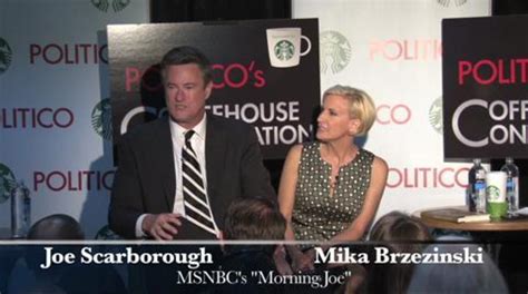 Coffeehouse Conversation - Joe and Mika - Mika's Book - POLITICO