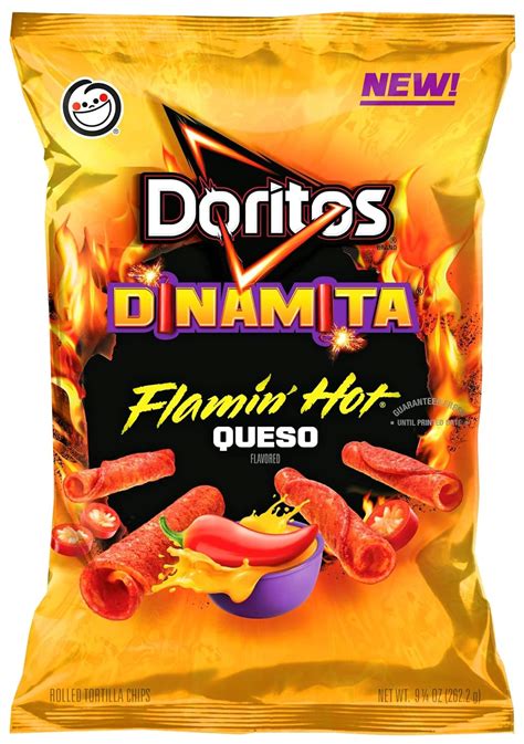 Sabritas Doritos Dinamita Chile Limon Rolled Flavored Tortilla Chips, Oz Bag | Dorito Build ...