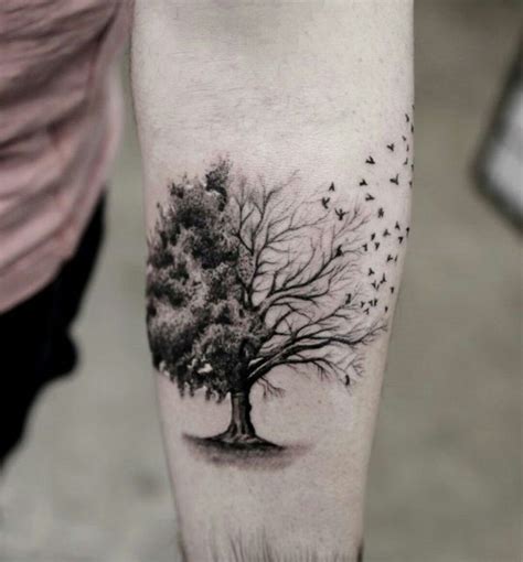 Tree and birds tattoo | Tattoos, Life tattoos, Cool tattoos