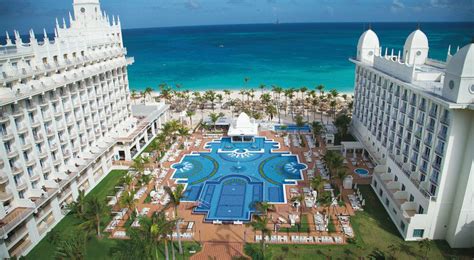 Hotel Riu Palace is located on famed Palm Beach in Aruba. It is a popular family resort with ...