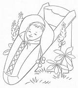 Papoose Coloring Pages Sketch Page sketch template