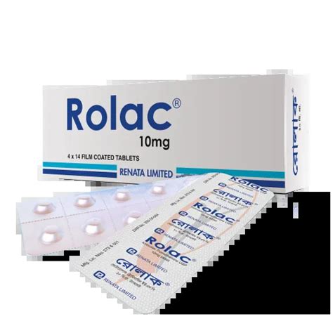 Rolac 10 mg Tablet, Reneta Ltd, Online Pharmacy - osudpotro