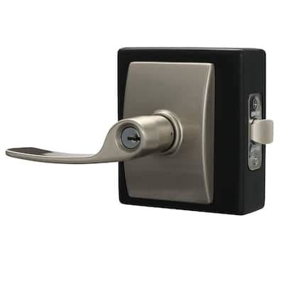 Schlage Century Collection Merano Satin Nickel Keyed Entry Lever