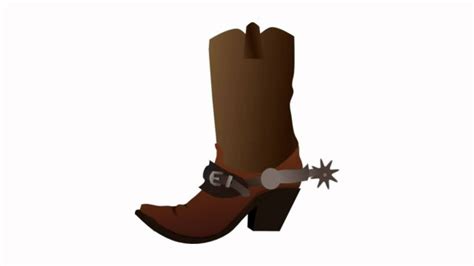 Cartoon Cowboy Boots | Free download on ClipArtMag