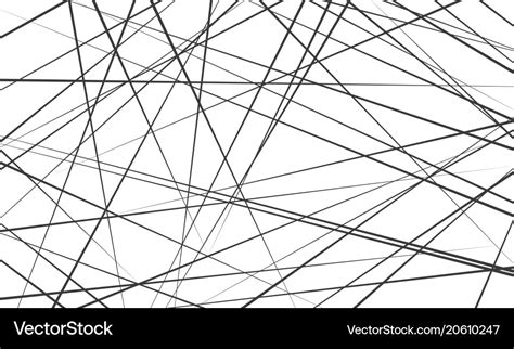 Chaotic abstract lines pattern background Vector Image