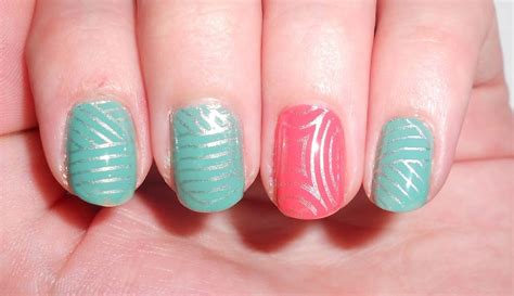 Turquoise and Coral Nails LadyAlayna.tumblr.com / Alayna Josz #SephoraNailspotting #nailitdaily ...