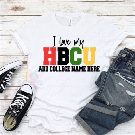 I Love My HBCU Tshirt Hbcu Graduation Tshirt Unisex Senior | Etsy