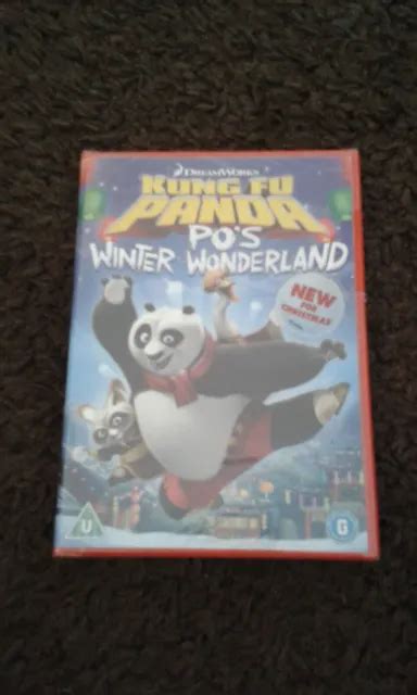 DVD DREAMWORKS KIDS Kung Fu Panda Po's Winter Wonderland Christmas NEW ...