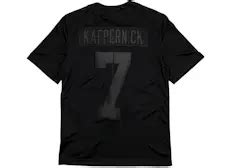 Nike Kaepernick Icon 2.0 Jersey Black Men's - FW20 - US