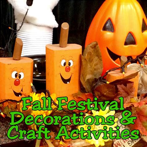 DIY Party Mom: Fall Festival Party Decorations and Craft Activities