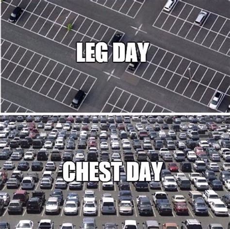 Leg day vs. chest day at the gym | Gym memes, Dont skip leg day, Legs day