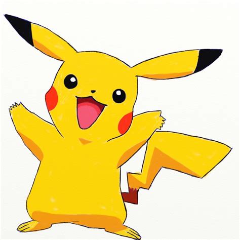 How To Draw Pikachu from Pokemon - Draw Step by Step