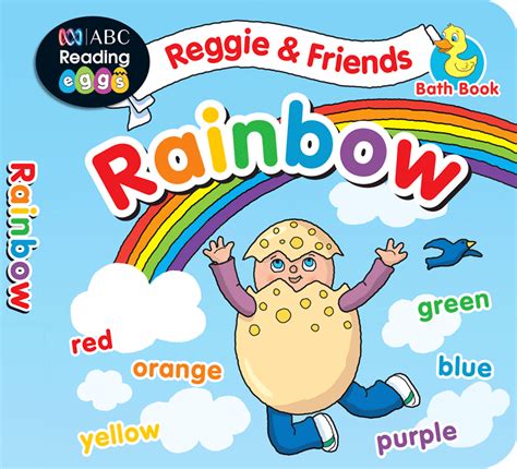 ABC Reading Eggs - Reggie and Friends Bath Books Rainbow | Reading Eggs Shop