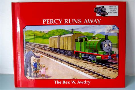 Thomas the Tank Engine Book Percy Runs Away Children's - Etsy Canada