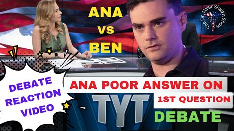 REACTION VIDEO TYT Debate Ana Kasparian vs Ben Shapiro PART One