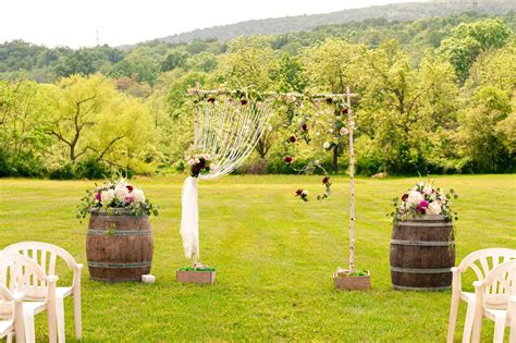 Wedding Ceremony Birch and Floral Decor | Maryland wedding, Wedding ceremony, Wedding decorations