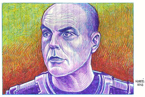 Michael Ironside-Starship troopers by olivier77 on DeviantArt