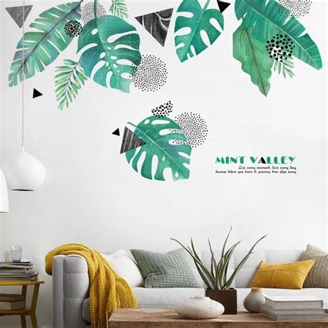 Tropical Wall Decals | Tropical wall decals, Wall decals, Large wall decals