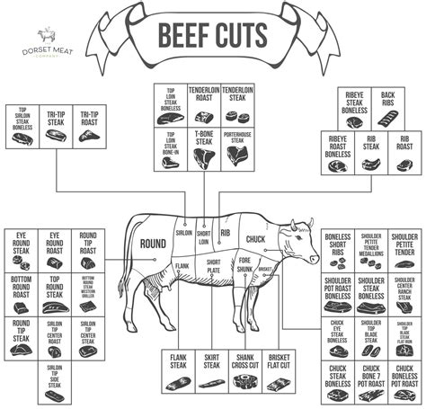 Beef Cutting Charts And Diagrams