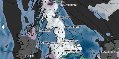 UK snow forecast: Heavy snowfall NEXT WEEK with whole of Britain ...