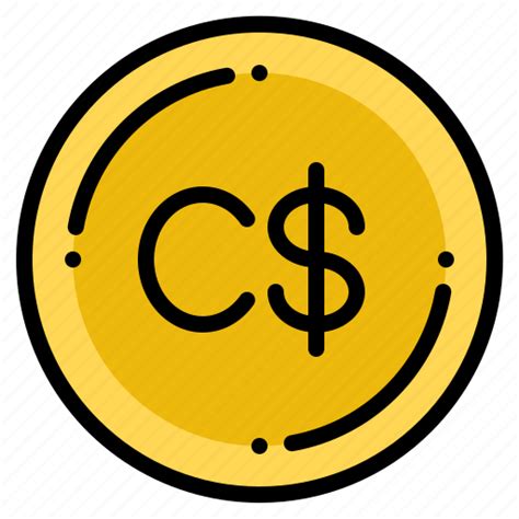 Canadian, currency, dollar, exchange, money icon