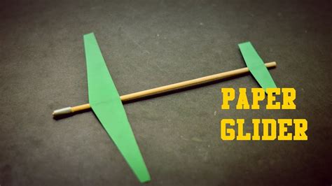 Diy Paper Glider::How to make a paper glider |Easy Crafts|