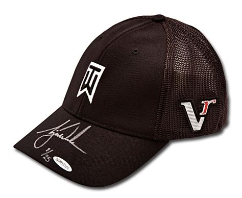 Tiger Woods Signed 2012 Nike Black "Victory" Hat | Black nikes, Tiger woods, Hats