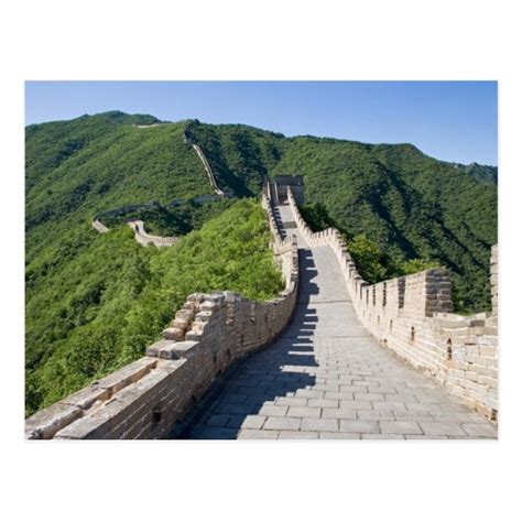 The Great Wall of China in Beijing, China Postcard | Zazzle.com