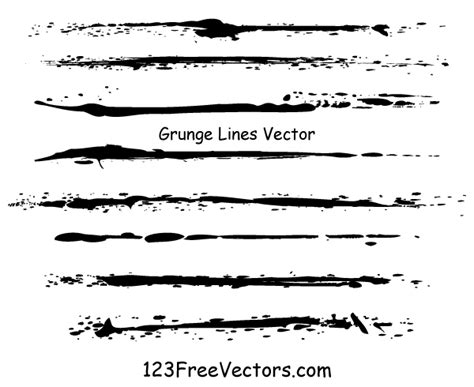 Grunge Lines Vector Illustrator by 123freevectors on DeviantArt