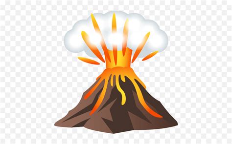 Emoji Volcano To Copy Paste - Volcano Gif Transparent,Tornado Emoji ...