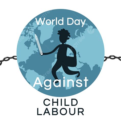 Gambar World No Child Buruh Day Shackles Hamba Pembelajaran Buruh Kanak Kanak, Dunia Tiada Hari ...