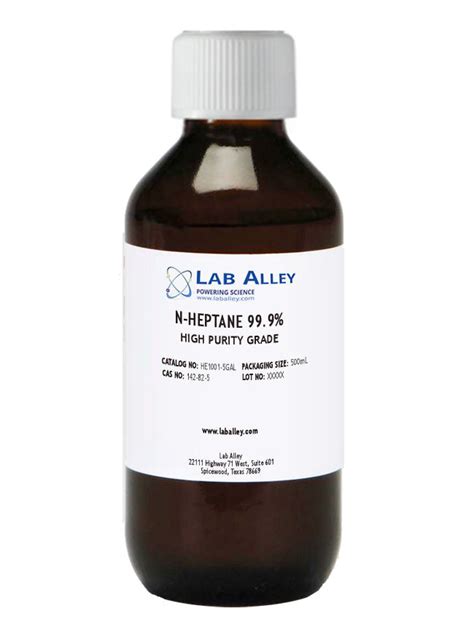 n-Heptane, High Purity Grade – Lab Alley