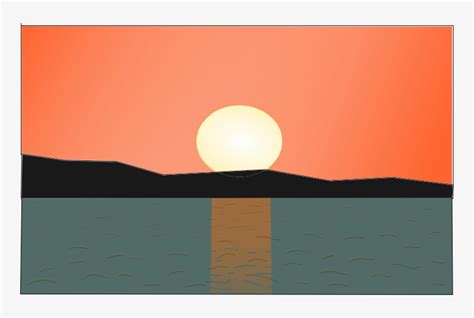 Clip Freeuse Crayons Drawing Sunset - Sunset - 750x471 PNG Download - PNGkit