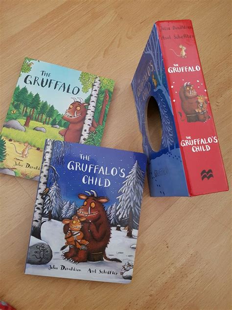 The Gruffalo and the Gruffalo's Child board book gift slipcase ...