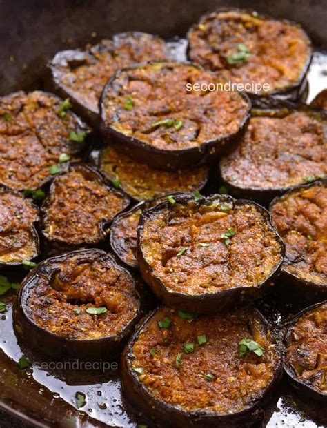 Crispy sindhi baingan fry | easy fried eggplant - SecondRecipe