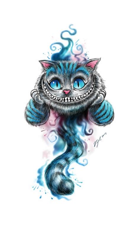 ArtStation - Cheshire cat, John Bernal | Alice and wonderland tattoos, Alice in wonderland ...