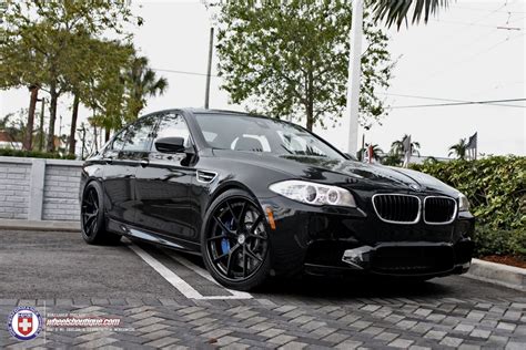 Gallery: Black on Black BMW M5 with HRE Wheels