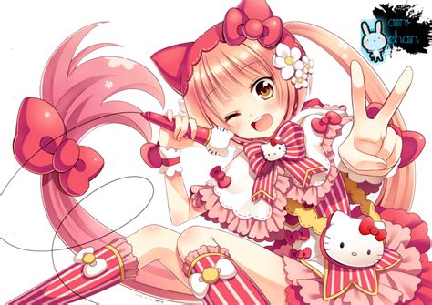 Hello Kitty Anime Girl