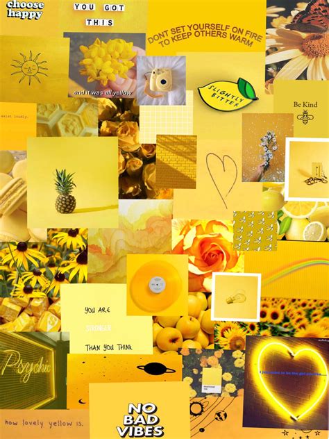 Yellow Aesthetic Picture Wallpapers - Wallpaper Cave