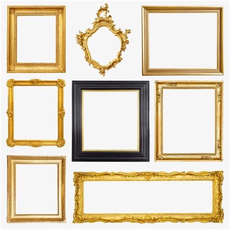 French Photo Frame PNG Transparent, French Photo Frame, French Clipart ...