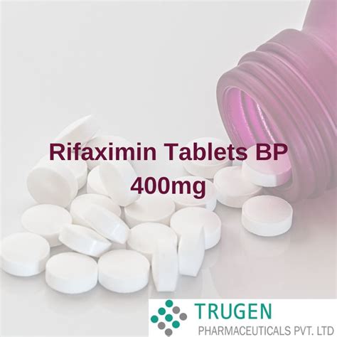 Rifaximin Tablets BP 400mg - Pharmint