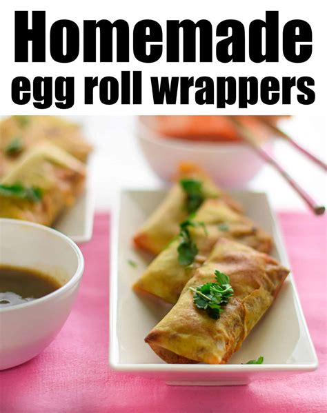 How to Make Homemade Egg Roll Wrappers from Scratch