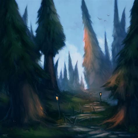 Silverpine Forest by dlikt on DeviantArt