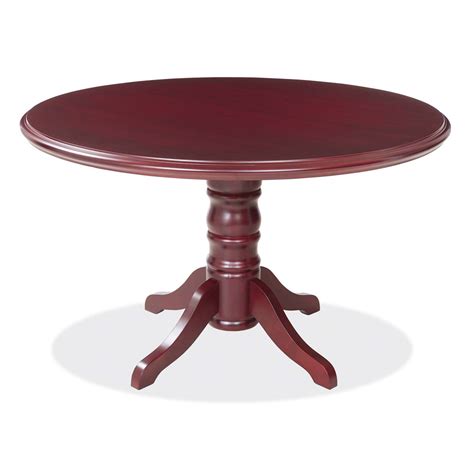 48'' Round Conference Table with Queen Anne Base (984MH) | Thrifty ...